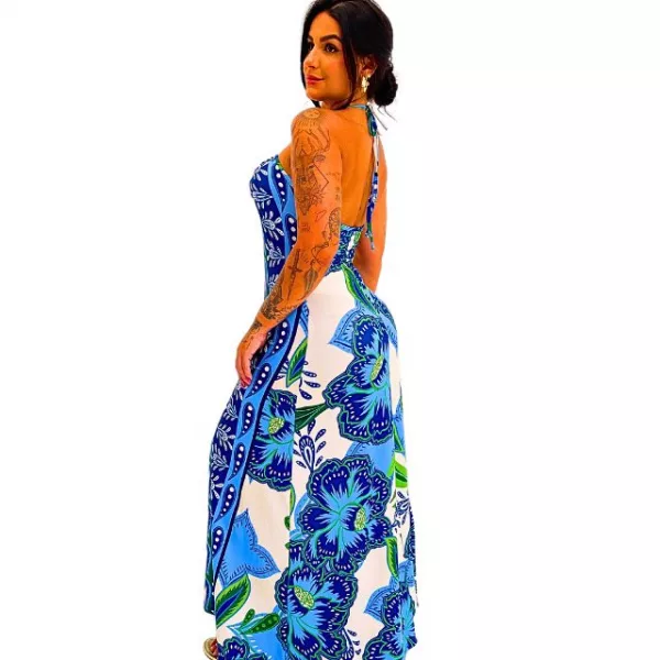 Vestido Grumari Encanto Azul - Imagem 2