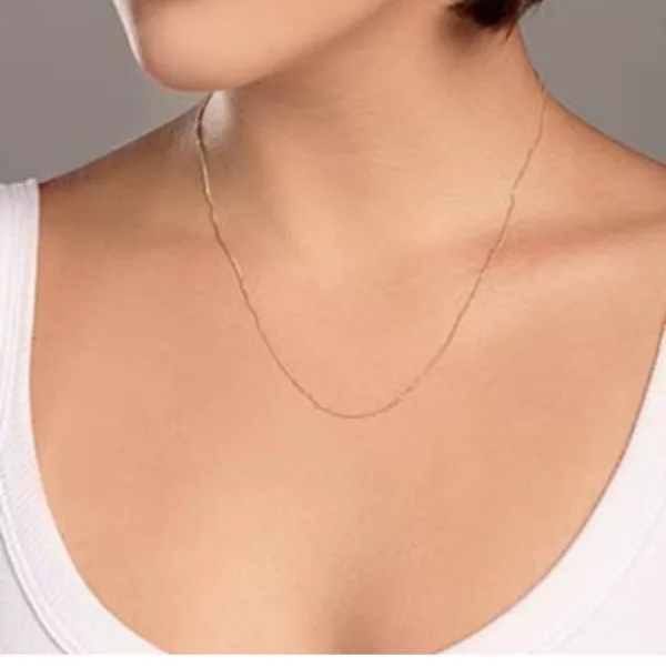 Cordão banhado a ouro 18k fio grumet cód. 530695 - Imagem 2