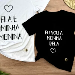 Kit Mãe e filha Tam G e Tam 12 anos