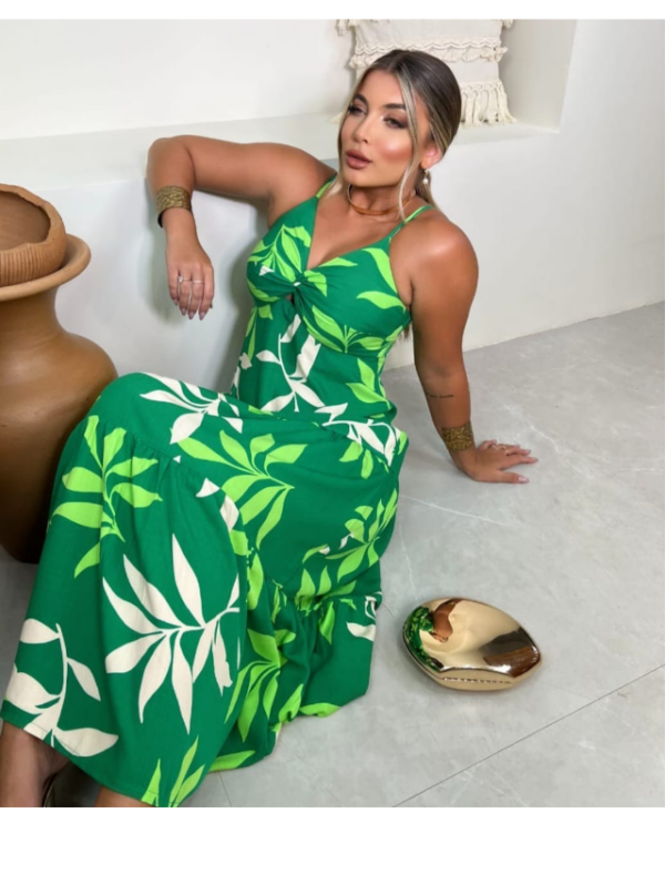 Vestido longo Flora - Image 2