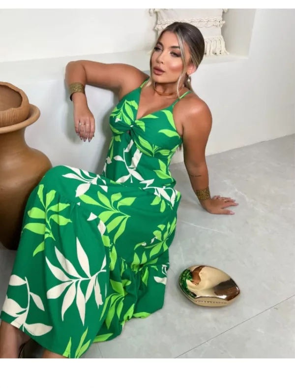 Vestido longo Flora - Imagem 2