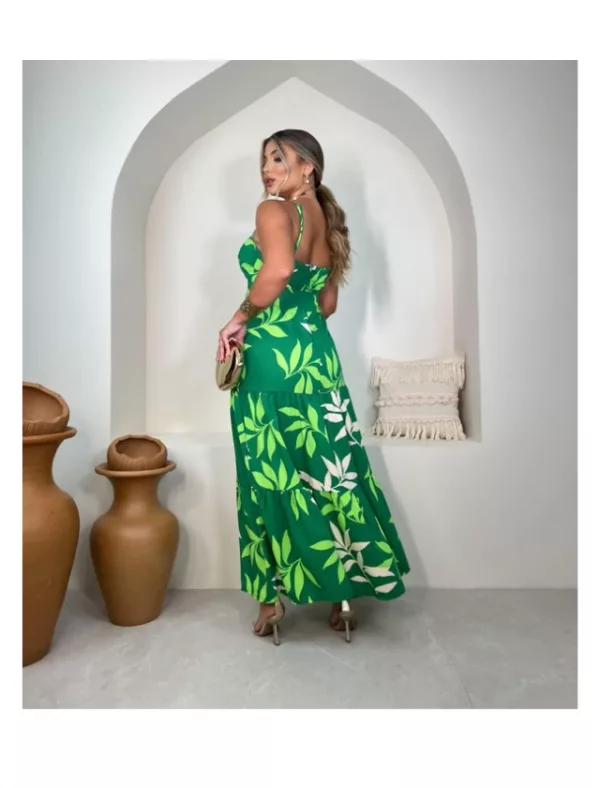 Vestido longo Flora - Imagem 3