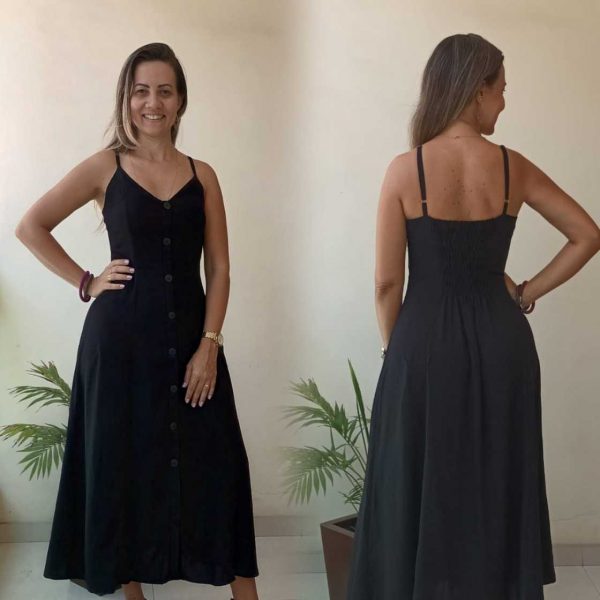Vestido Midi Botões - Image 3