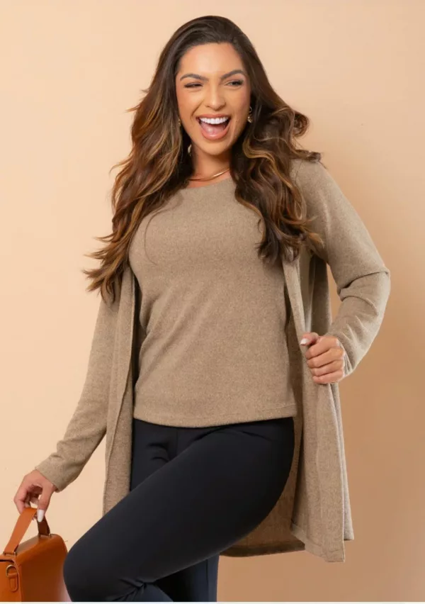 Conjunto Blusa e Cardigã - Imagem 2
