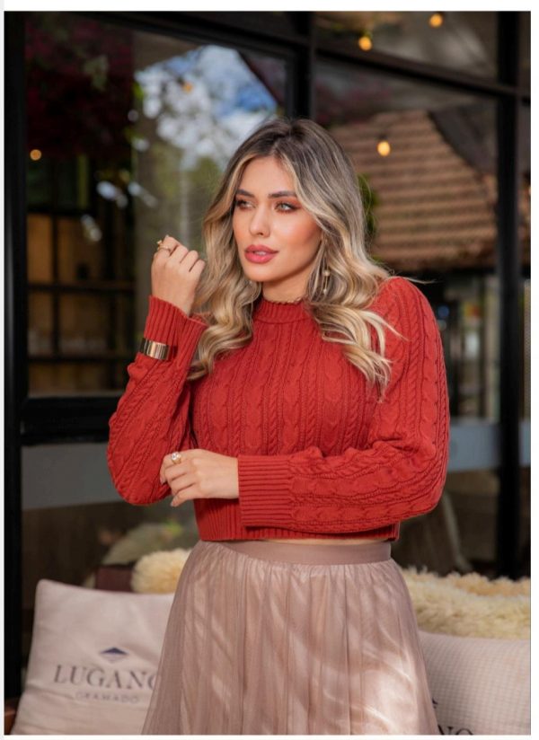 Blusa de Manga Trança Helo
